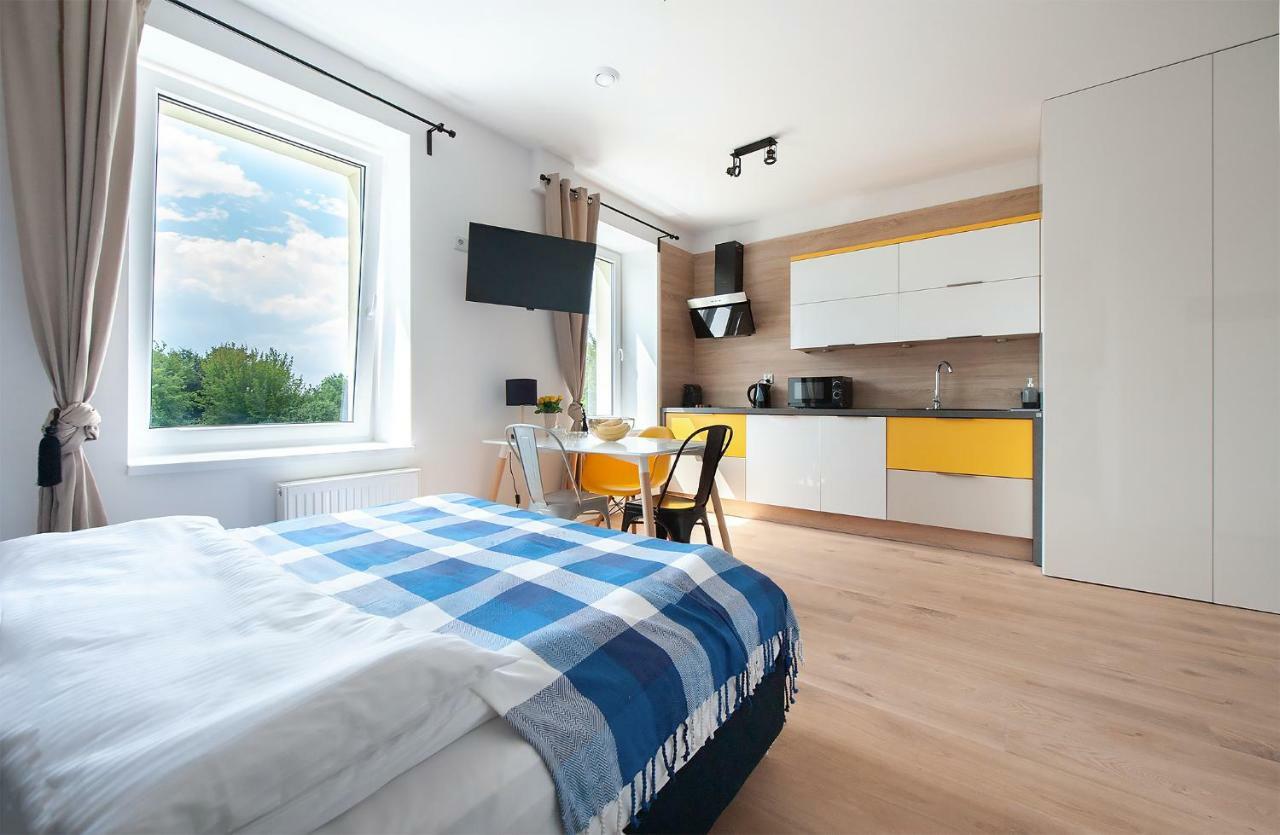 Apartamenty Manufaktura Łódź Dış mekan fotoğraf