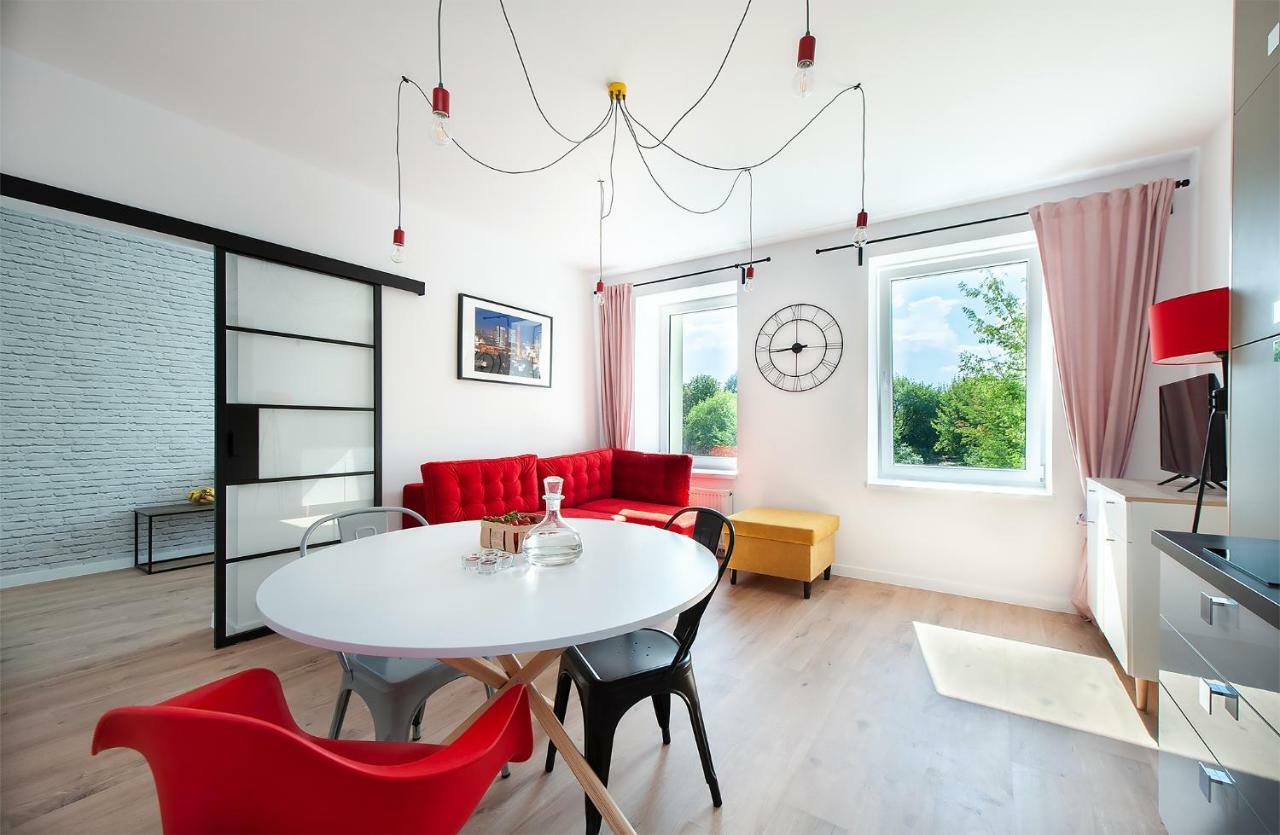 Apartamenty Manufaktura Łódź Dış mekan fotoğraf